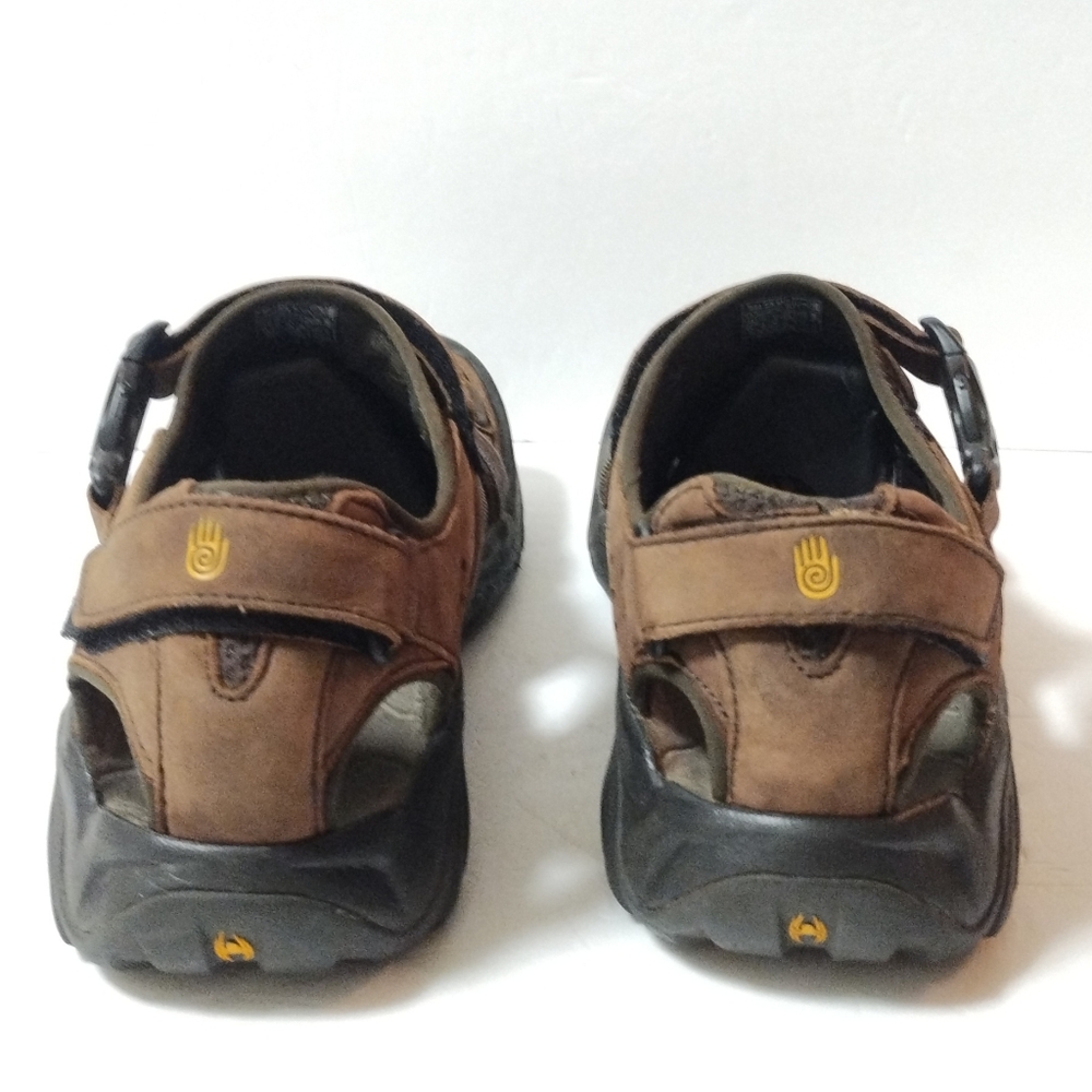 Teva Ominum 2 Brown Leather Men’s Hybrid Shoe Waterproof Sandals Size 13 - Picture 6 of 10